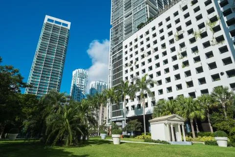 Downtown miami Stock Photos