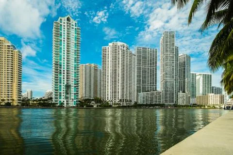 Downtown miami Stock Photos