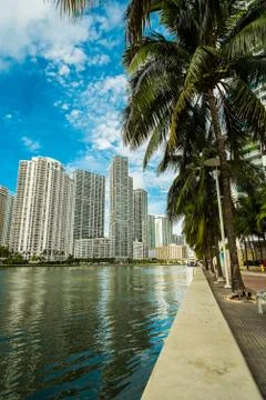 Downtown miami Stock Photos