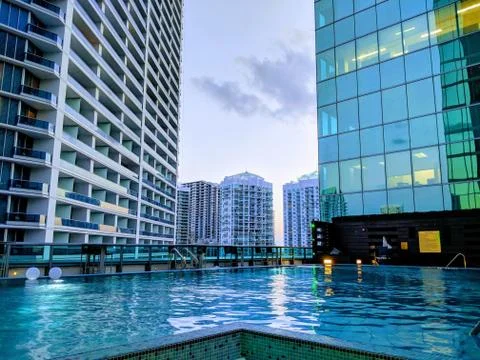 Downtown Miami Stock Photos
