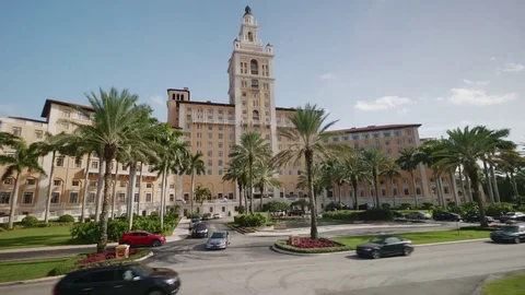 Downtown Miami skyline Video stock 74100277