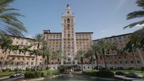 Downtown Miami skyline Stock Footage 74103849