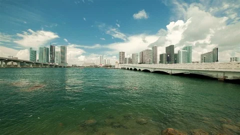 Downtown Miami Video Stock Footage 89847854