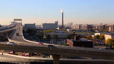 Downtown Milwaukee Stock Footage 73498101