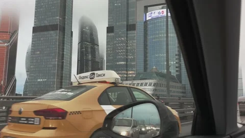 Downtown Moscow 库存影片 231897024