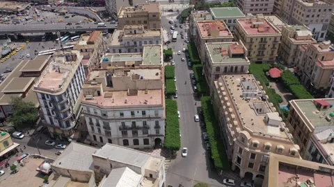 Downtown Mostaganem Stock Footage 289308644