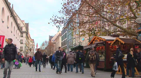 Downtown Munich Stock-Footage 25944143