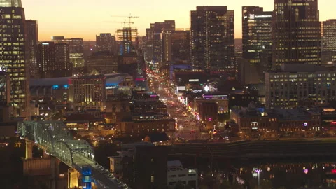 Downtown Nashville Stock Footage 164925564