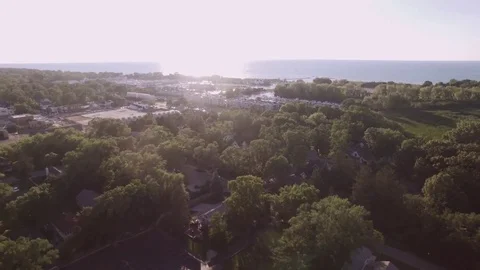 Downtown New Buffalo 動画素材 78647472