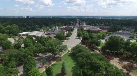 Downtown North Augusta SC Vídeo Stock 52486338