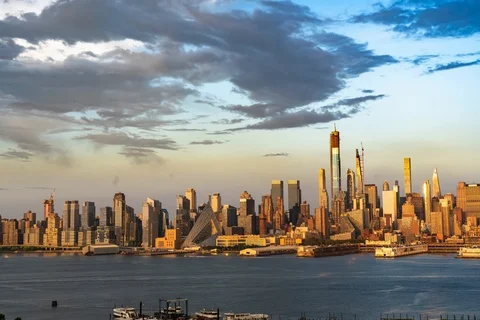Downtown NYC Time Lapse Vídeo Stock 117001516
