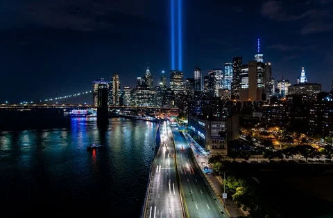 Downtown NYC Time Lapse Видео 117001535