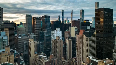 Downtown NYC Time Lapse Vídeos de archivo 144712103