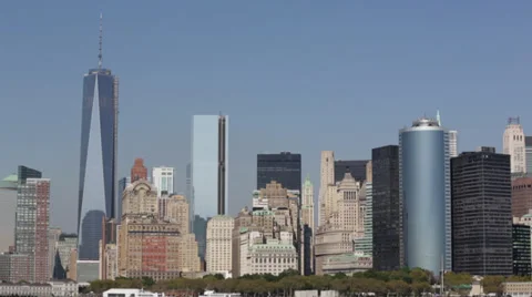 Downtown NYC WTC 스톡 동영상 38021434