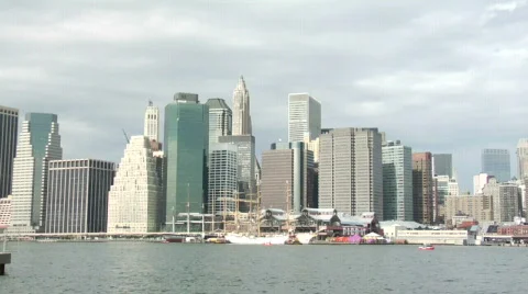 Downtown Nyc3 Stock Footage 196330