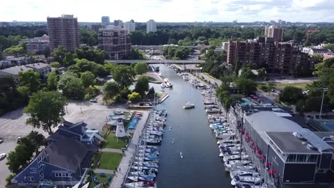 Downtown Oakville 库存影片 147207477