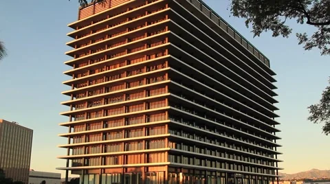 DOWNTOWN OFFICE BUILDING Stock Footage 925486
