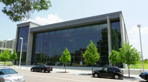 Downtown Office Building Stock Footage 29076374