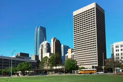 Downtown Oklahoma City Stock Photos