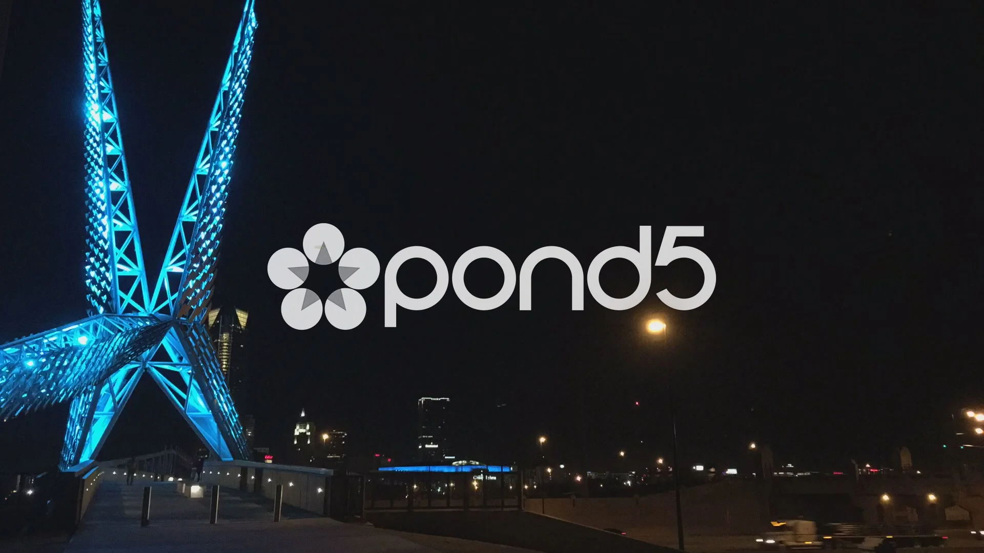 Downtown Oklahoma City Time Lapse of Sky... | Stock Video | Pond5, image size:1920x1080