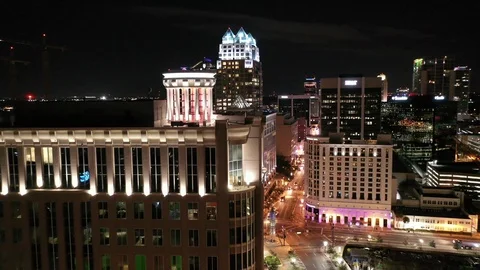 Downtown Orlando 库存影片 100278858