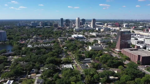 Downtown Orlando Stock Footage 218392215