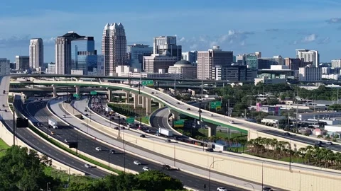 Downtown Orlando 스톡 동영상 278436281