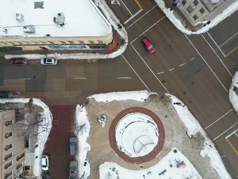Downtown Oshkosh Stock Photos