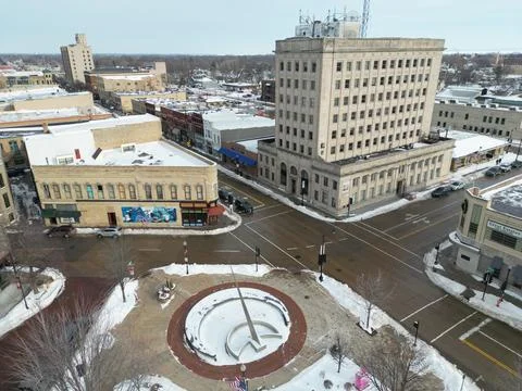 Downtown Oshkosh Stock Photos