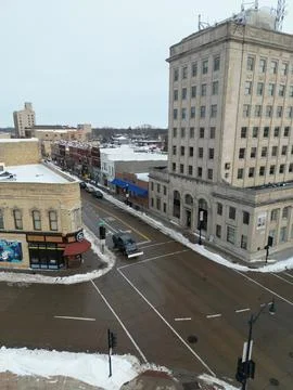Downtown Oshkosh Stock Photos