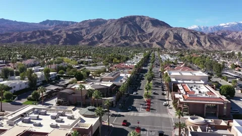 Downtown Palm Desert | Stock Video | Pond5