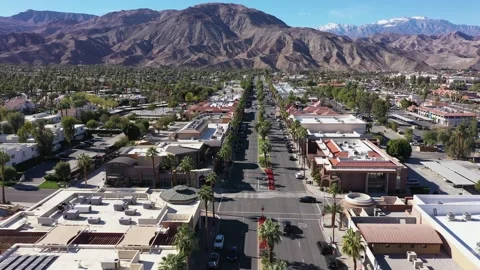 Downtown Palm Desert | Stock Video | Pond5