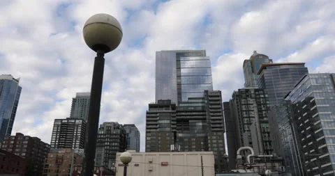Downtown Panning shot Stock Footage 165247528