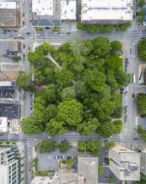 Downtown Park Foto stock