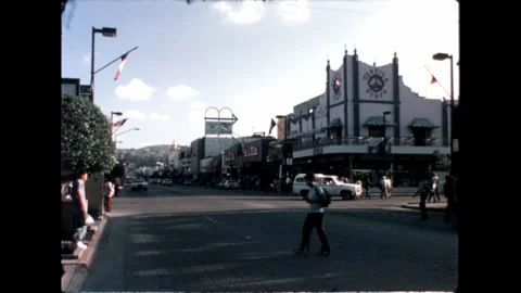 Downtown Pedestrians Stock Footage 276290287