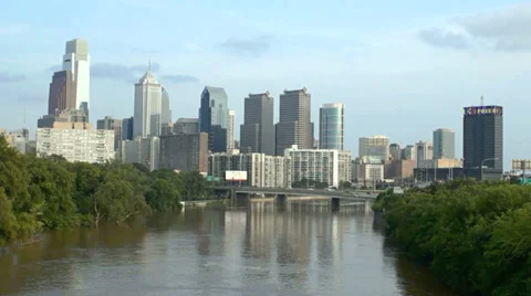 Downtown philadelphia Stock-Footage 28665070