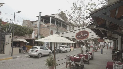 Downtown Puerto Vallarta Stock Footage 129587445