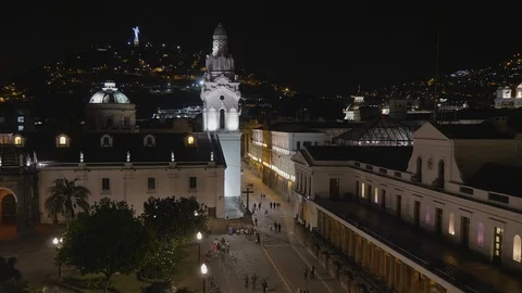Downtown Quito in Ecuador Stock Footage 97029976