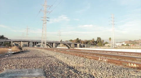 Downtown Rail Roads Video stock 51278963