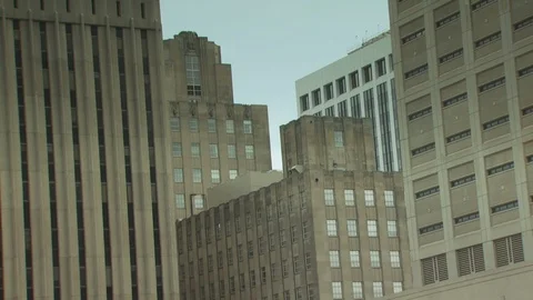 Downtown Raleigh NC Stock Footage 123945133