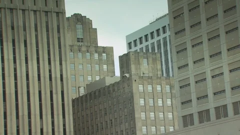 Downtown Raleigh NC Stock Footage 123945758