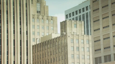 Downtown Raleigh NC Stock Footage 123945970