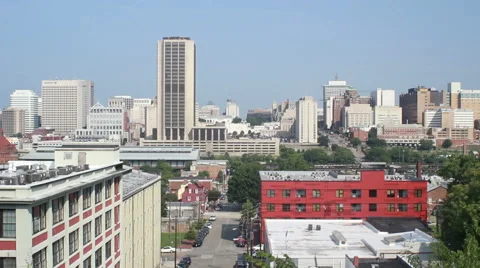 Downtown Richmond, Virginia Stock Footage 40663090