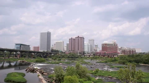 Downtown Richmond, Virginia Stock Footage 40669899