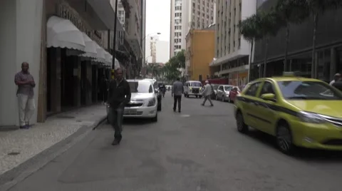 Downtown Rio Stock Footage 64978369