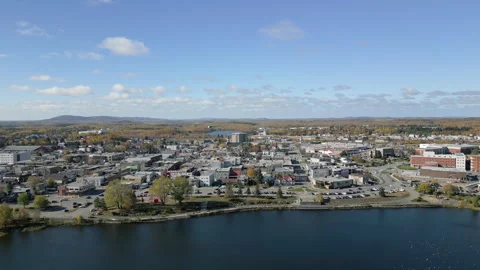 Downtown Rouyn-Noranda Stock Footage 267174353