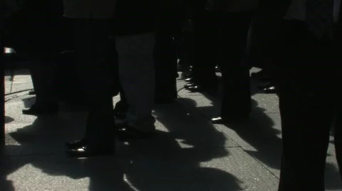 Downtown Rush Hour Stock Footage 717551