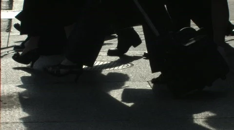 Downtown Rush Hour 動画素材 717606