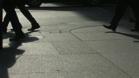 Downtown Rush Hour Vídeos de archivo 718166