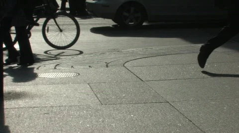 Downtown Rush Hour 動画素材 718197